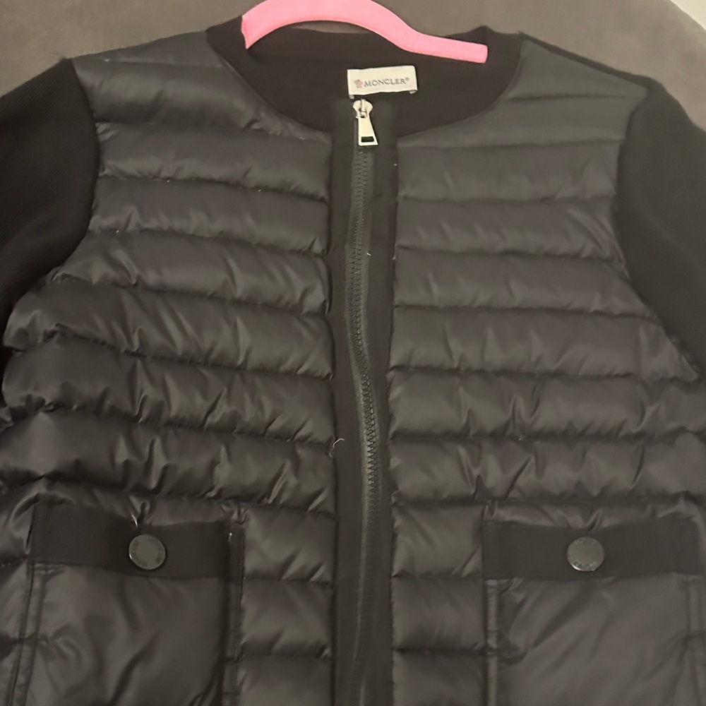 Moncler Black Quilted Jacket